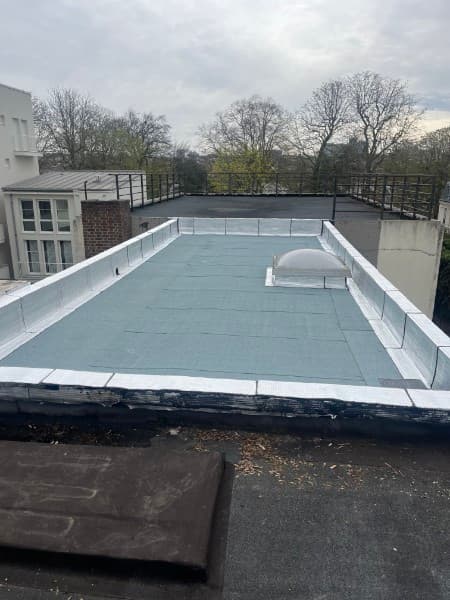 Réfection complète toit terrasse - Après