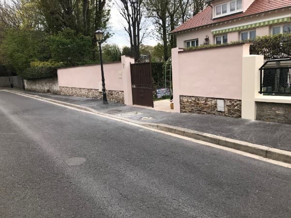 Ravalement crépis et peinture - Après