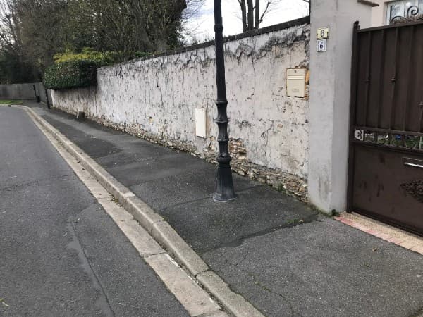 Ravalement crépis et peinture - Avant